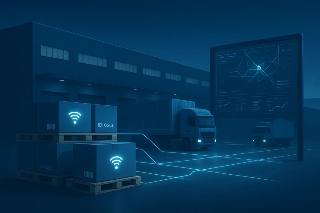 Trazabilidad en tiempo real de mercancías y activos mediante IoT en un centro logístico