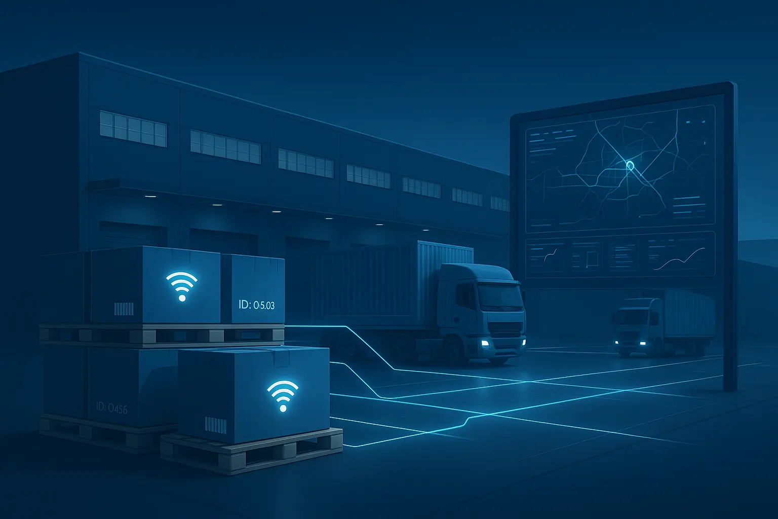 Trazabilidad en tiempo real de mercancías y activos mediante IoT en un centro logístico