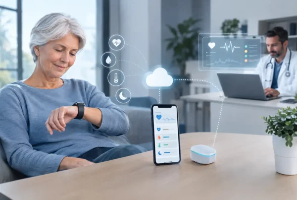 Monitorización remota de pacientes mediante dispositivos conectados de IoT en salud